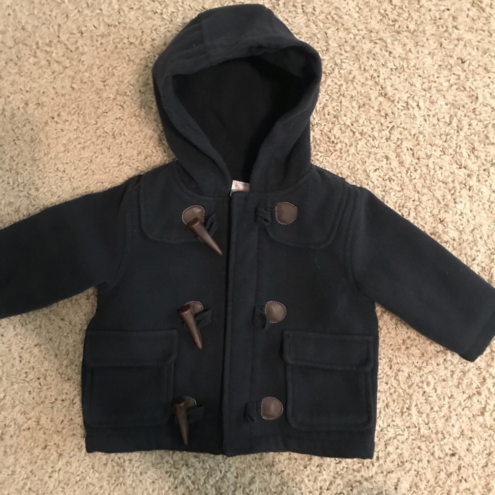 Navy pea coat